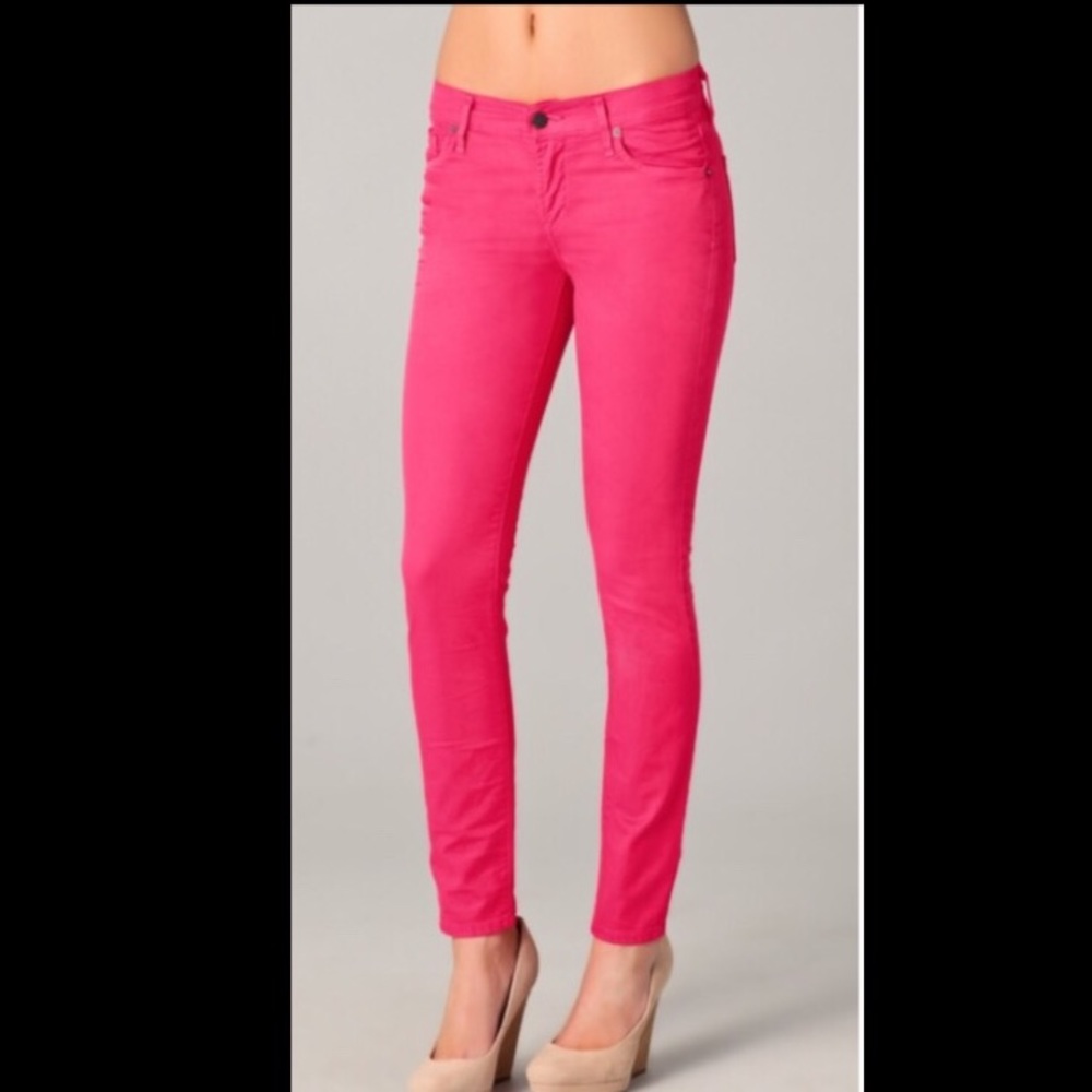 G Adriano Goldschmied hot Pink Pants